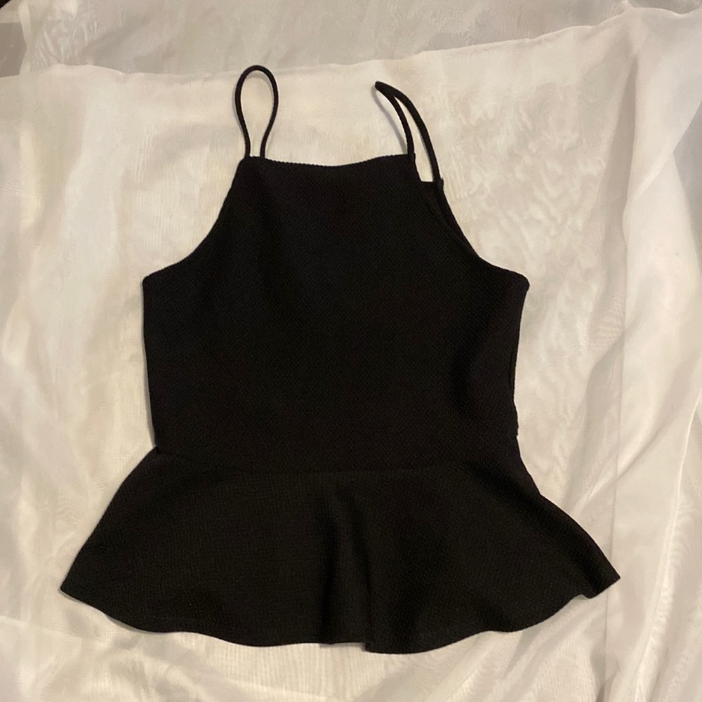 Chic Black Tank Top